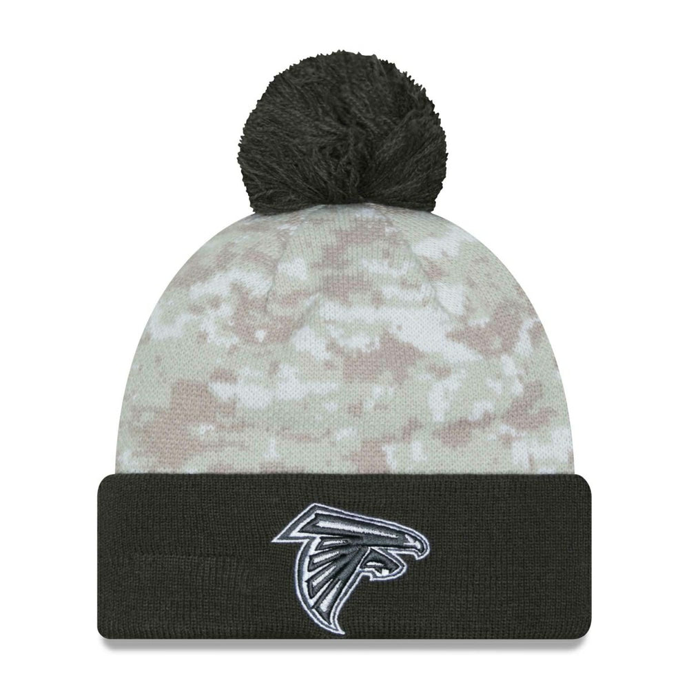 Atlanta Falcons 2024 NFL Salute to Service New Era Sport Pom Knit - Taass on sale