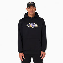 Baltimore Ravens Logo Hoodie NFL Sweatshirt Black - Taass sale