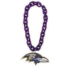 Baltimore Ravens Big Logo NFL Fan Chain - Taass on sale