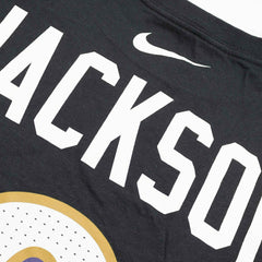 Lamar Jackson #8 Baltimore Ravens Nike Player NFL T-Shirt Black - Taass discount