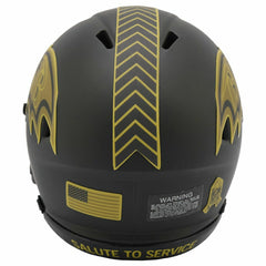 Baltimore Ravens 2025 Salute to Service NFL Speed Mini Helmet - Taass Online