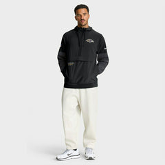 Baltimore Ravens Nike Sideline Half-Zip Anorak NFL Jacke Black - Taass for sale