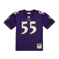 Terrell Suggs #55 Baltimore Ravens 2003 Legacy Throwback NFL Jersey Purple - Taass discount