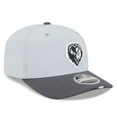 Baltimore Ravens 2025 NFL Training Camp New Era 9SEVENTY Stretch-Snap Cap CW Gray - Taass on sale