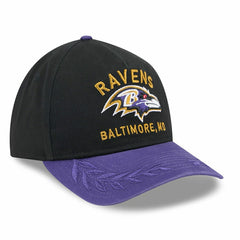Baltimore Ravens 2025 NFL Draft 9TWENTY A-Frame Adjustable Cap Black - Taass discount