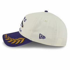 Baltimore Ravens 2025 NFL Draft 9TWENTY A-Frame Adjustable Cap Cream - Taass US