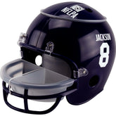 Lamar Jackson #8 Baltimore Ravens NFLPA Snack Helmet (incl. Team Sticker-Set) - Taass discount