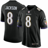 Lamar Jackson #8 Baltimore Ravens Nike Game NFL Football Jersey Black - Taass outlet