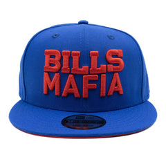 Buffalo Bills "BILLS MAFIA" New Era 9FIFTY Snapback NFL Cap Blue - Taass on sale