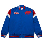 Buffalo Bills Mitchell & Ness Heavyweight Satin NFL Jacket - Taass for sale