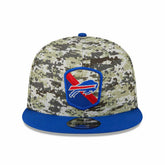 Buffalo Bills Camo 2023 NFL Salute to Service New Era 9FIFTY Snapback Cap - Taass Online