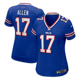 Josh Allen #17 Buffalo Bills Nike Game NFL Jersey Blue (WOMEN'S) - Taass sale