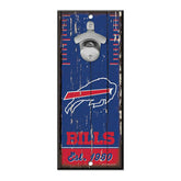 Buffalo Bills WinCraft NFL Bottle Opener Sign - Taass for sale