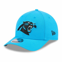 Carolina Panthers NFL Team Logo New Era 9FORTY M-Crown Snapback Cap Blue - Taass US