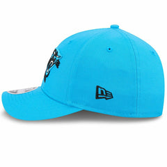 Carolina Panthers NFL Team Logo New Era 9FORTY M-Crown Snapback Cap Blue - Taass US