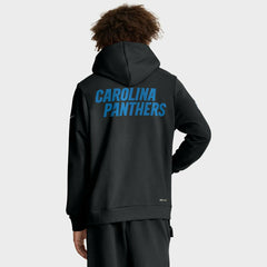 Carolina Panthers 2025 NFL Sideline Nike Standard Issue Hoodie Black - Taass on sale