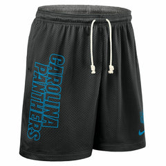 Carolina Panthers 2025 NFL Sideline Reversible Mesh Nike Dri-FIT Shorts Black - Taass outlet