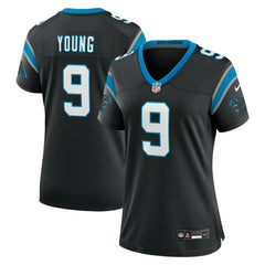 Bryce Young #9 Carolina Panthers Nike Game NFL Jersey Black (WOMEN'S) - Taass US