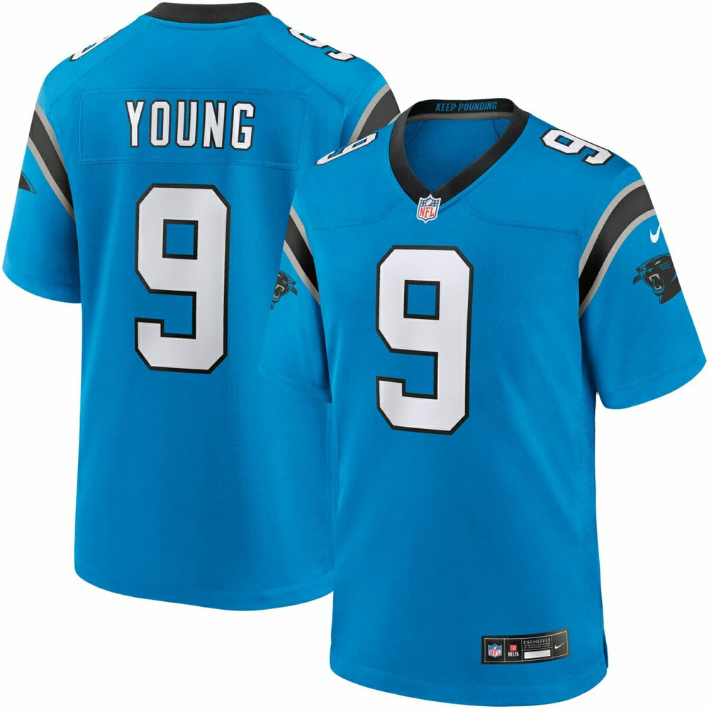 Bryce Young #9 Carolina Panthers Nike Game NFL Jersey Blue - Taass discount
