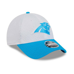 Carolina Panthers 2024 NFL Training Camp New Era Stretch-Snap 9FORTY Cap White - Taass for sale