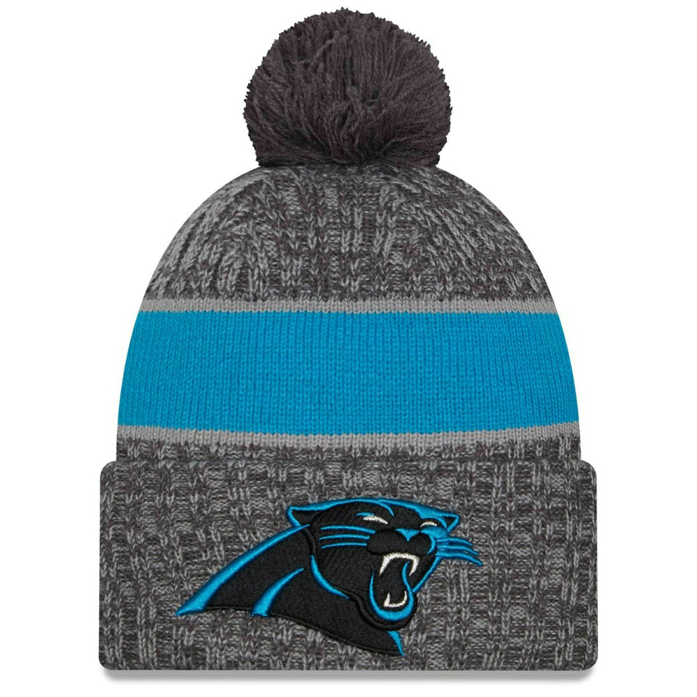 Carolina Panthers Gray 2023 NFL Sideline New Era Sport Knit Hat - Taass Online