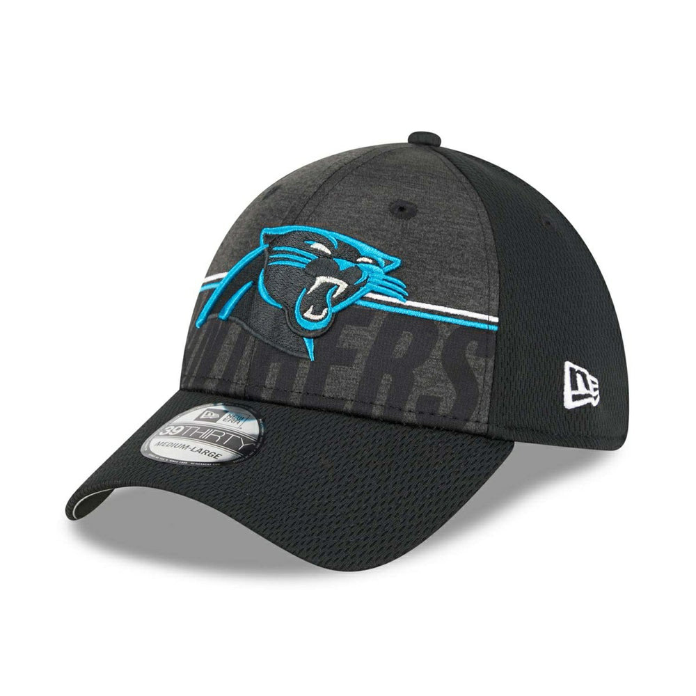 Carolina Panthers 2023 NFL Training Camp New Era 39THIRTY Flex Cap Black - Taass sale
