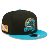 Carolina Panthers 2022 NFL On-Field Salute to Service New Era 9FIFTY Snapback Cap - Taass discount