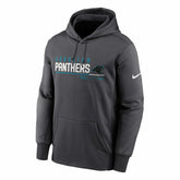 Carolina Panthers Community Therma Dri-FIT NFL Hoodie Anthracite - Taass US