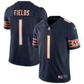 Justin Fields #1 Chicago Bears Nike Vapor Limited NFL Jersey Navy - Taass sale