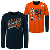 Chicago Bears NFL Football 3-in-1 Combo Shirt Set (YOUTH) - Taass US