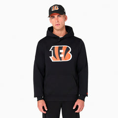 Cincinnati Bengals Logo Hoodie NFL Sweatshirt Black - Taass sale