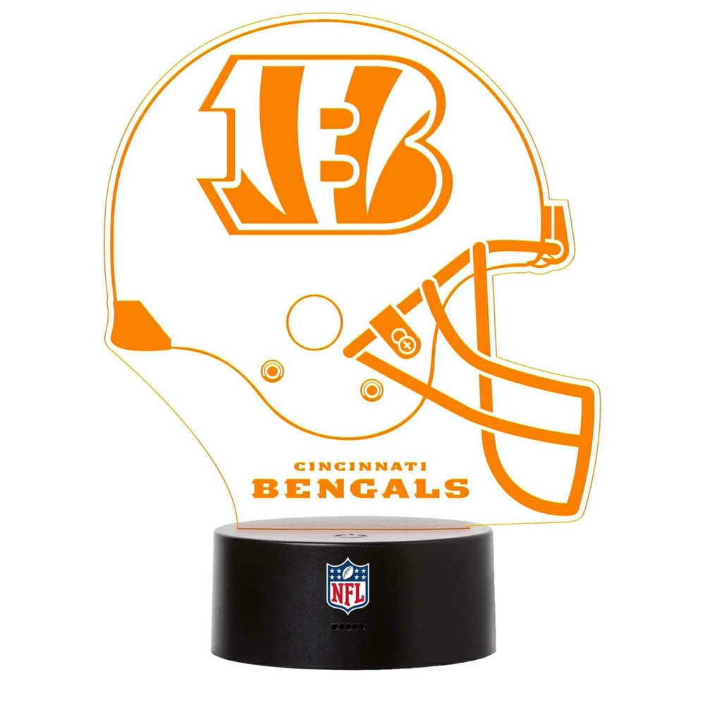 Cincinnati Bengals NFL Helmet LED Sign - Taass Online