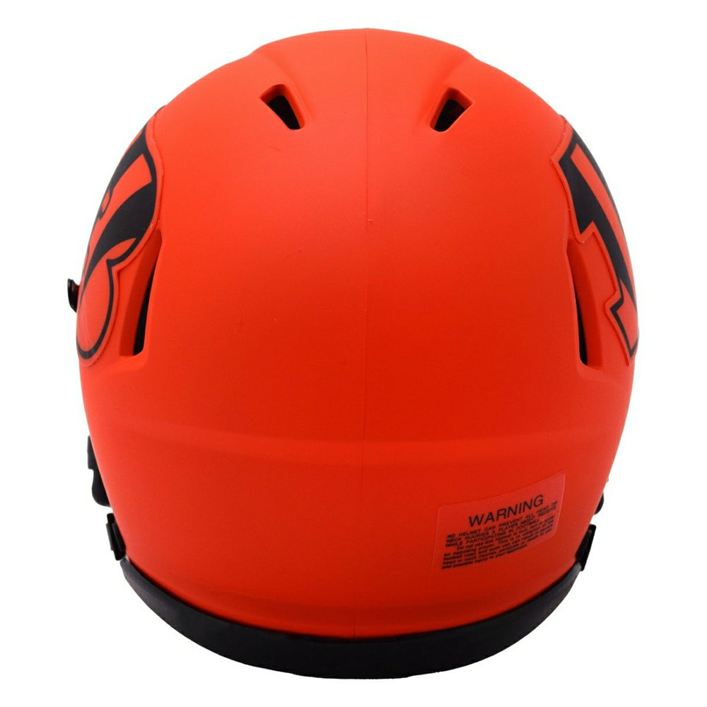 Cincinnati Bengals Rave Alternate NFL Speed Mini Helmet Orange - Taass on sale