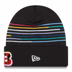 Cincinnati Bengals 2025 NFL Crucial Catch New Era Knit Hat - Taass US