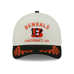 Cincinnati Bengals 2025 NFL Draft 9FORTY M-Crown A-Frame Snapback Cap Cream - Taass US