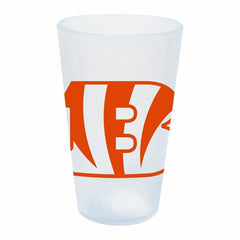 Cincinnati Bengals Icicle Silicone NFL Pint Glass - Taass outlet