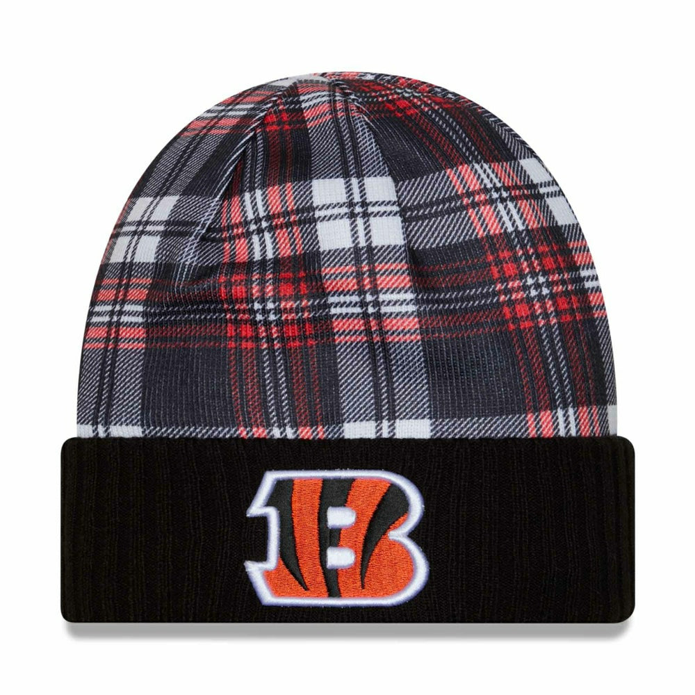 Cincinnati Bengals 2024 NFL Sideline Statement New Era Knit Hat Black - Taass for sale