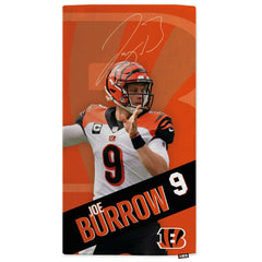 Joe Burrow Cincinnati Bengals NFL Beach Towel - Taass Online