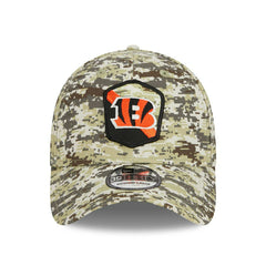 Cincinnati Bengals Camo 2023 NFL Salute to Service New Era 39THIRTY Flex Cap - Taass on sale