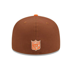 Cincinnati Bengals Harvest New Era 59FIFTY Fitted NFL Cap Brown - Taass sale