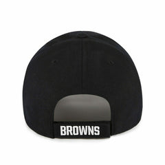 Cleveland Browns Black & White '47 MVP Adjustable NFL Cap Black - Taass for sale