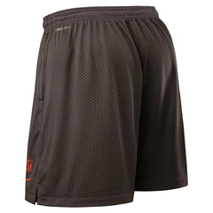 Cleveland Browns 2025 NFL Sideline Reversible Mesh Nike Dri-FIT Shorts Brown - Taass for sale