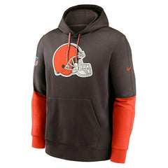 Cleveland Browns 2024 NFL Sideline Nike Club Hoodie Brown - Taass for sale