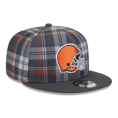 Cleveland Browns 2024 NFL Sideline Statement New Era 9FIFTY Snapback Cap Grau - Taass sale