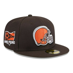 Cleveland Browns 2024 NFL Draft New Era 59FIFTY Fitted Cap Brown - Taass outlet