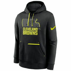 Cleveland Browns Nike VOLT NFL Hoodie Black - Taass for sale