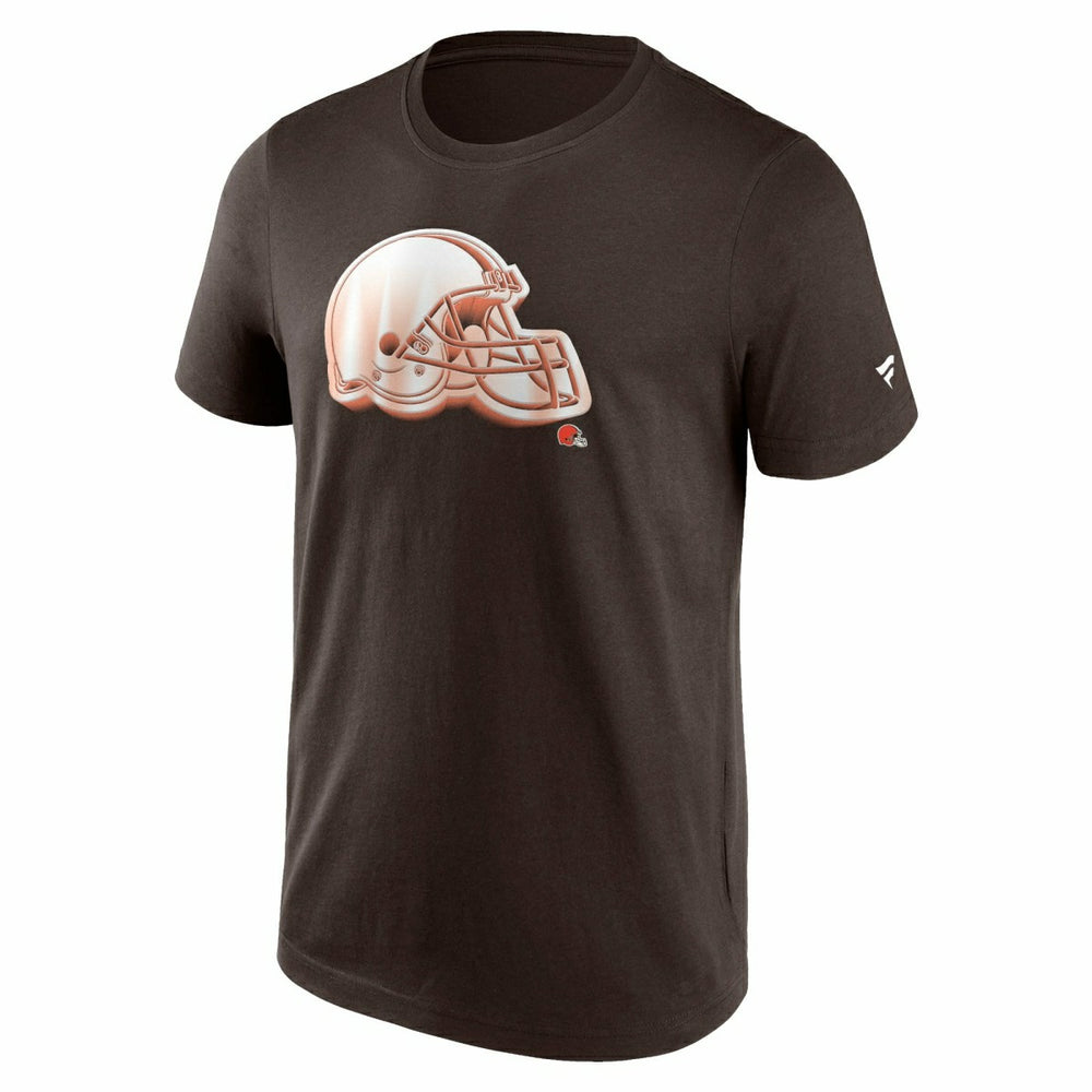 Cleveland Browns Chrome Logo NFL T-Shirt - Taass US