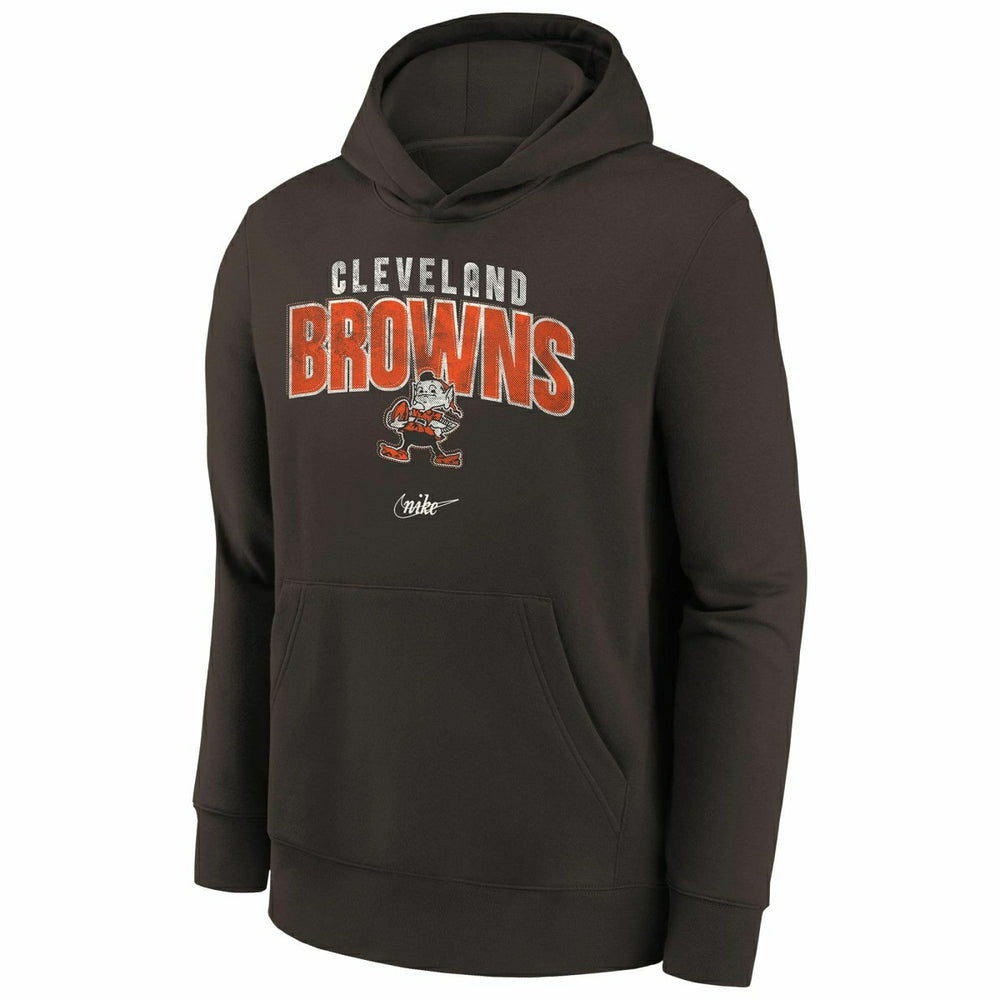 Cleveland Browns Rewind Shout Out Nike Club NFL Hoodie (YOUTH) - Taass discount