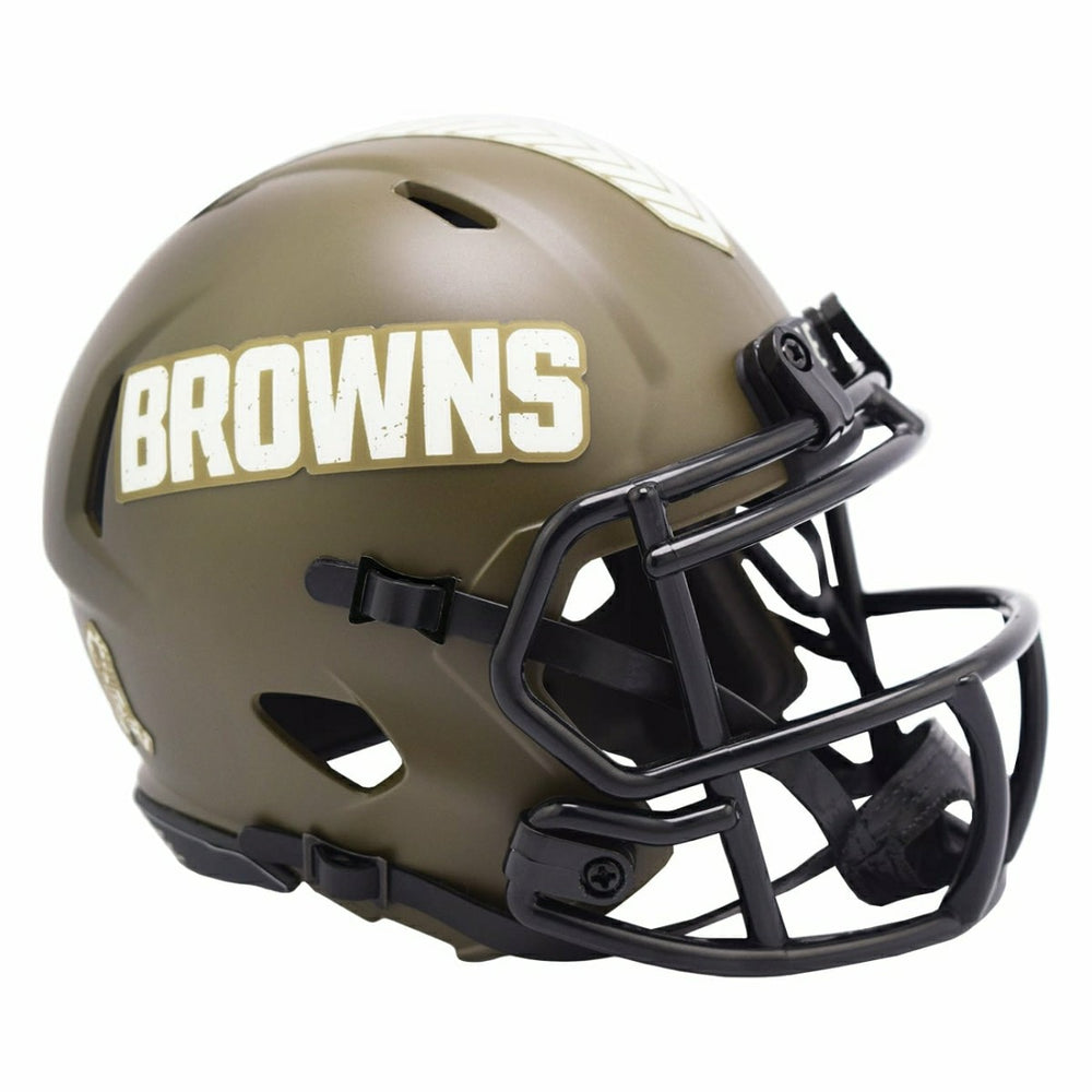 Cleveland Browns 2022 Salute to Service NFL Speed Mini Helmet - Taass Online