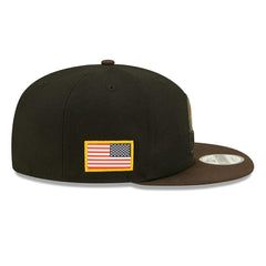 Cleveland Browns 2022 NFL On-Field Salute to Service New Era 9FIFTY Snapback Cap - Taass US